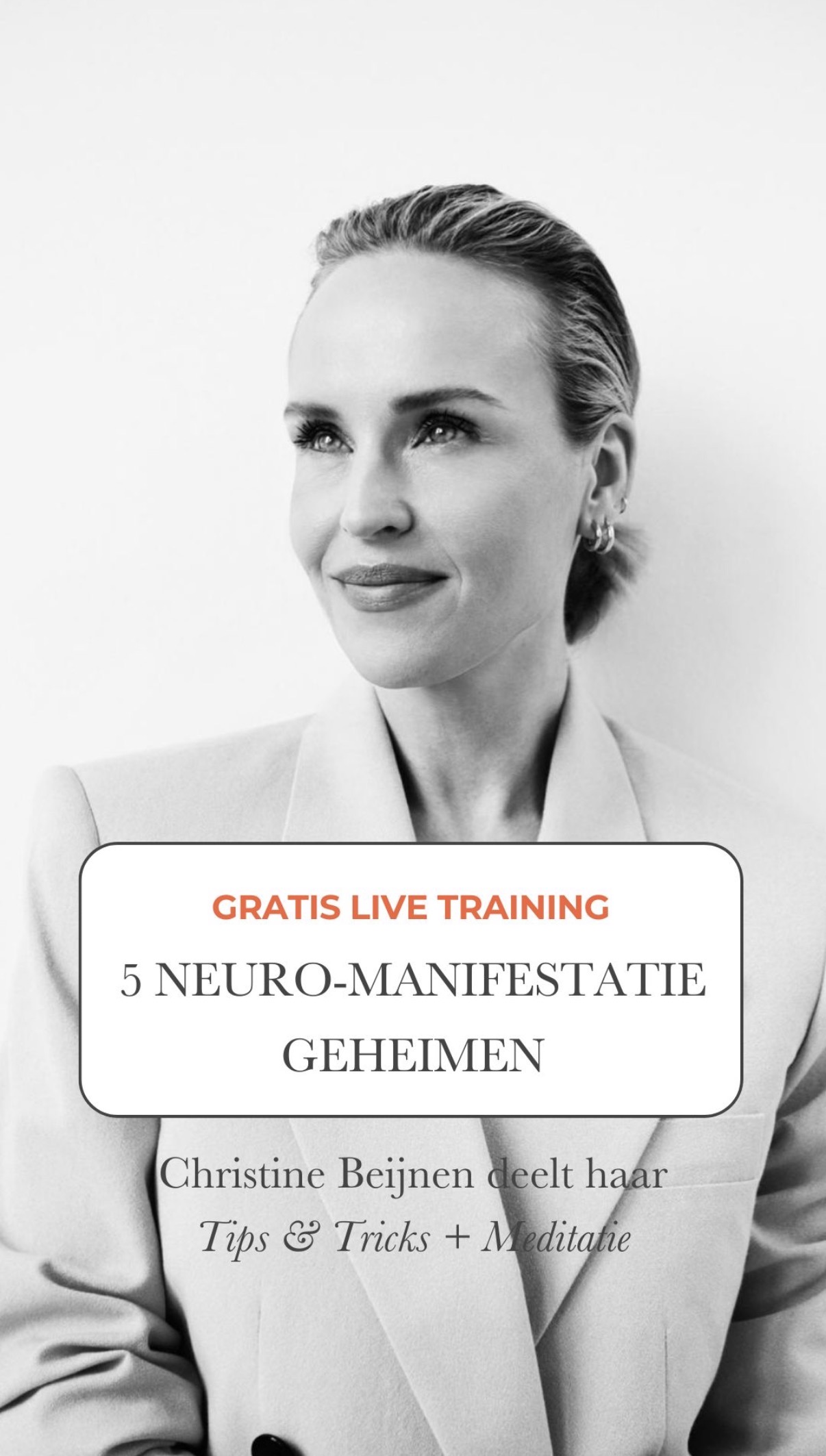 Ad visual — Christine Beijnen
